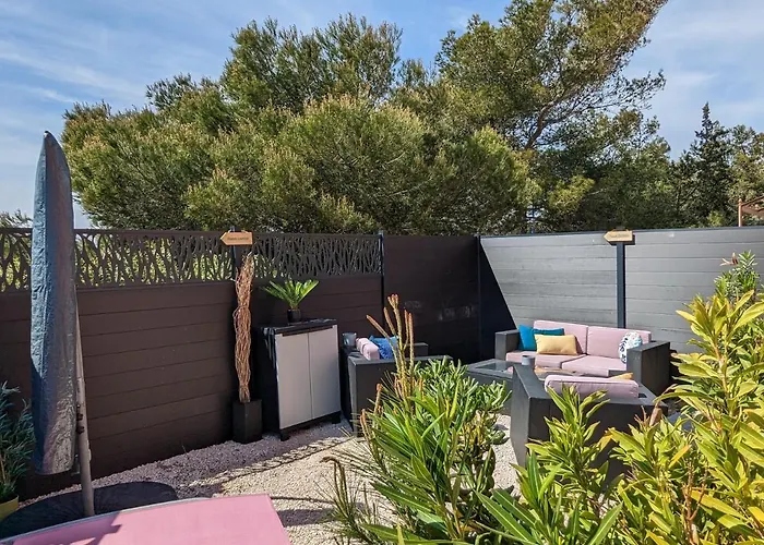 Lägenhet L'instant - Bord De - Avec Grand Jardin A La Capte