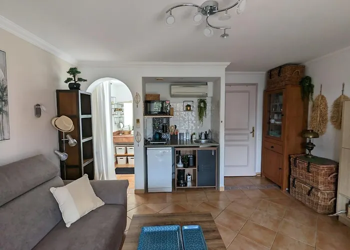 Lägenhet L'instant - Bord De - Avec Grand Jardin A La Capte Hyères