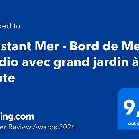 Апартаменти L'instant - Bord De - Avec Grand Jardin A La Capte *