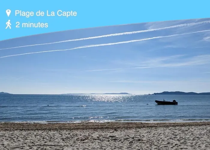 L'instant - Bord De - Avec Grand Jardin A La Capte Apartment Hyeres