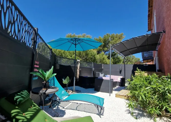 Apartment L'instant - Bord De - Avec Grand Jardin A La Capte *